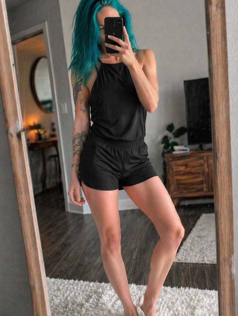 LULULEMON - Rare Charcoal Heat The Street Romper Onesie Size 4